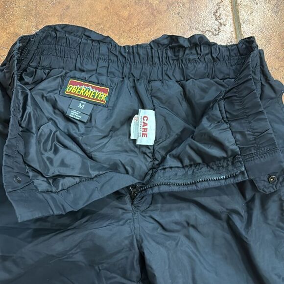 Obermeyer vintage fully zipped insulated ski snowboarding pants size M - Picture 4 of 14